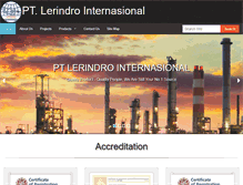 Tablet Screenshot of lerindro.com